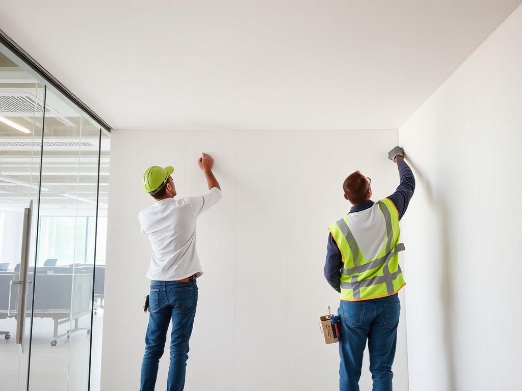 Instalação de drywall