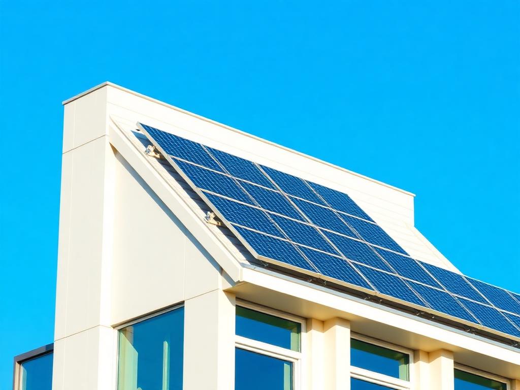 Painéis solares instalados